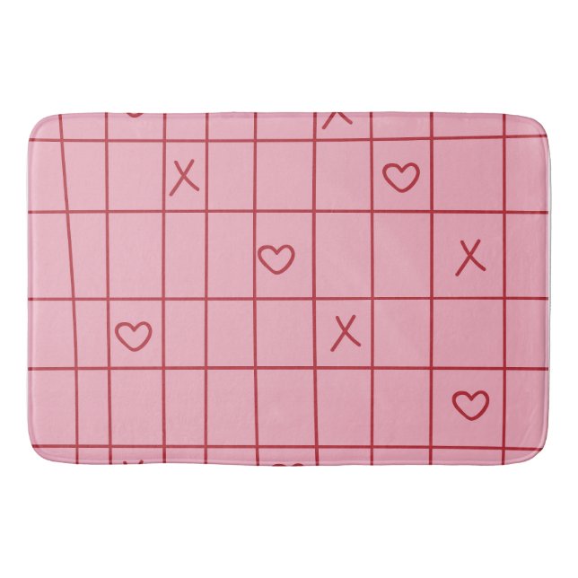 Tapete De Banheiro XO Hearts (Frente)