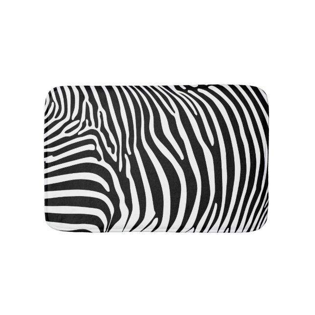 Tapete De Banheiro Zebra Animalprint (frente)