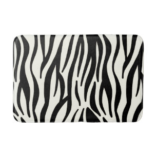 Tapete De Banheiro zebra exótica
