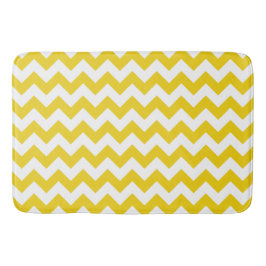 Tapete De Banheiro Zigzag Amarelo, Chevron Amarelo, Padrão Geométrico
