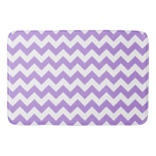 Tapete De Banheiro Zigzag Roxo, Chevron Roxo, Padrão Geométrico