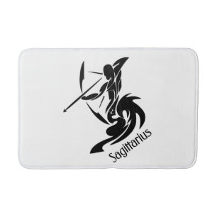 Tapete De Banheiro Zodiac Sagittarius