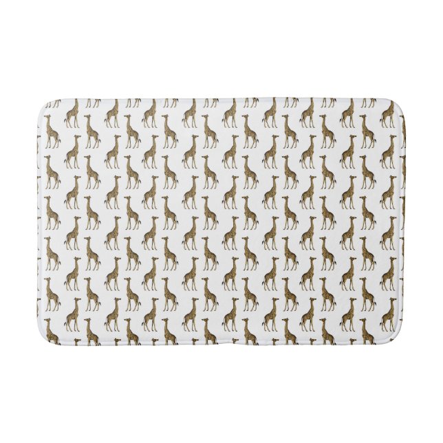 TAPETE DE BANHEIRO ZOOLÓGICO GIGRAFFE BATH MAT (Frente)