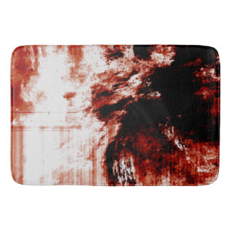 Tapete De Banheiro Zumbi Sangrento, Grande Bath Mat