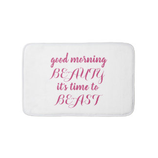 Tapete de banho - animal da beleza