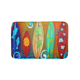 tapete de banho de surfboards do meu trabalho de a