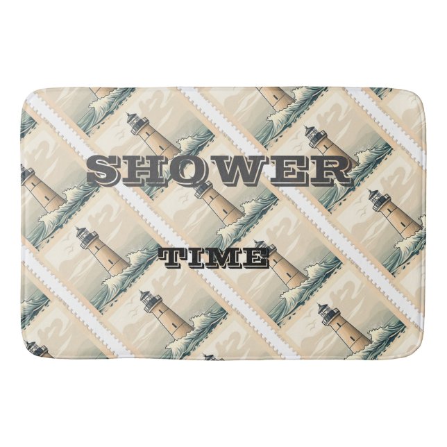 tapete de banho na praia do banheiro (Frente)