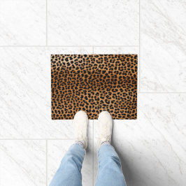 Tapete de Boas-Vindas Estampa Leopardo Glamoratti