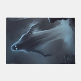 Tapete de Boas-Vindas Fantasma Assustador