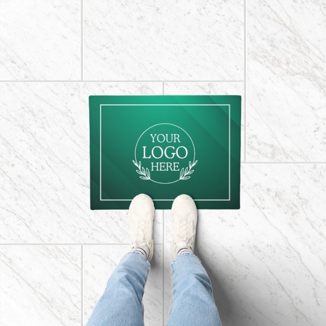 Tapete de Boas-Vindas Personalizado da Empresa com (Interior)