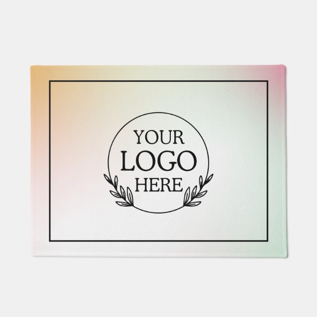 Tapete de Boas-Vindas Personalizado para Empresa c (Frente)