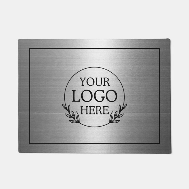 Tapete de Boas-Vindas Personalizado para Empresa c (Frente)