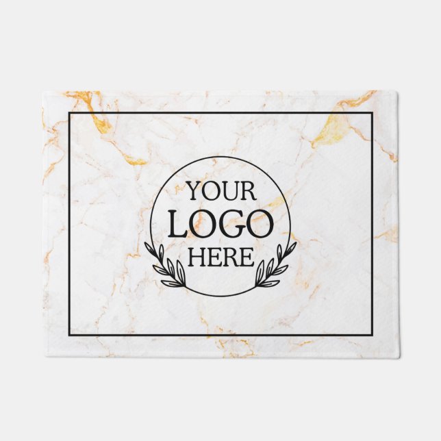 Tapete de Boas-Vindas Personalizado para Empresa c (Frente)