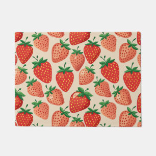 Tapete de Cozinha Morango Morangos