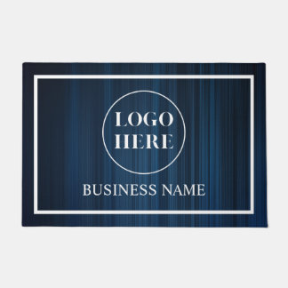 Tapete de Entrada com Logotipo de Negócios Elegant