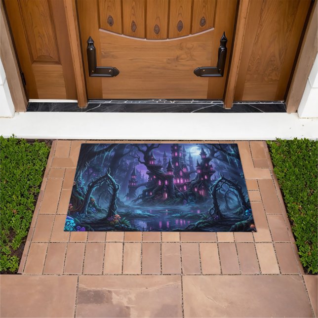 Tapete de Entrada de Castelo Assombrado de Hallowe (Ar livre)