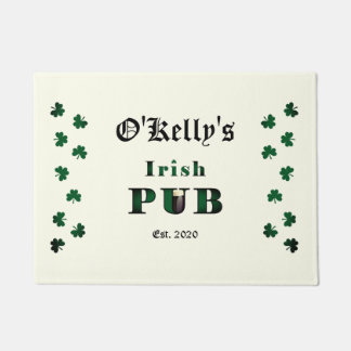 Tapete de Entrada de Pub Irlandês Bar Taberna