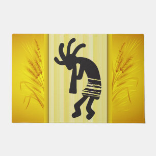 Tapete de Entrada Kokopelli Plantio de Primavera