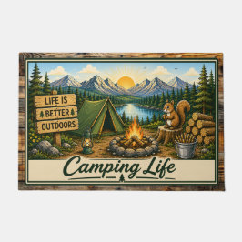 Tapete de Entrada Vida de Camping