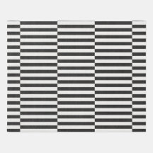 Tapete de faixa de desvio preto e branco