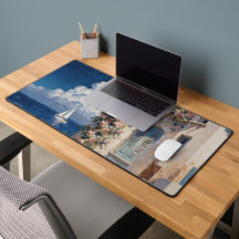 Tapete de mesa Rosa Costeira Mediterrânea e veleir