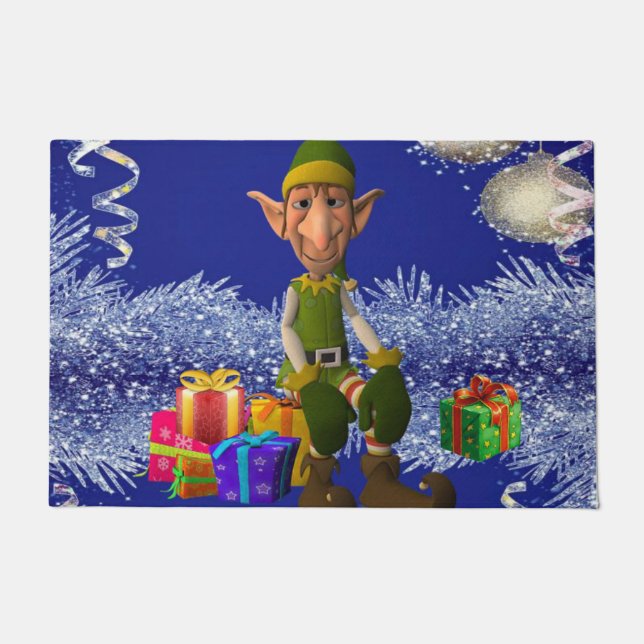 Tapete de Natal, Elfo (Frente)