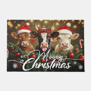 Tapete de Natal Mooey – Tapete de Boas-vindas de N