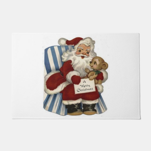 Tapete de Natal, Papai Noel (Frente)