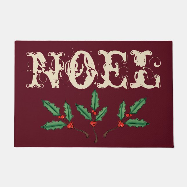 Tapete de Natal Rústico Noel (Frente)