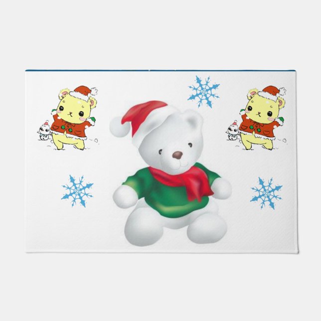 Tapete de Natal, Ursinho de Pelúcia (Frente)
