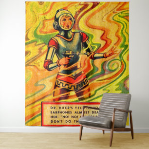 Tapete De Parede 1930 Buck Rogers em quadrinhos Wilma Deering