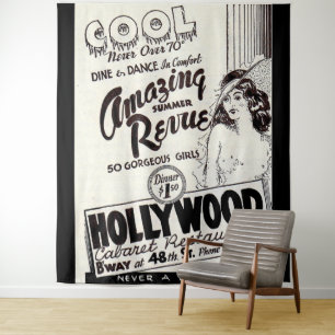 Tapete De Parede 1930 Hollywood Cabaret Restaurant ad
