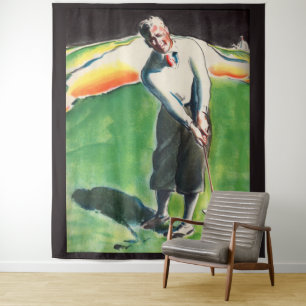 Tapete De Parede 1934 impressões golfing