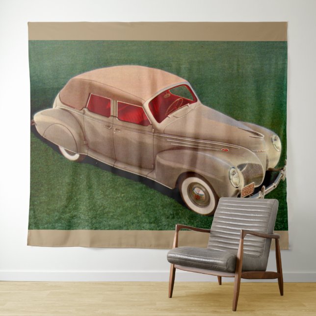 Tapete De Parede 1939 Lincoln Zephyr (In Situ (Horizontal))