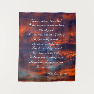 Tapete De Parede 1 Corinthians 13; 4-8a inspirado