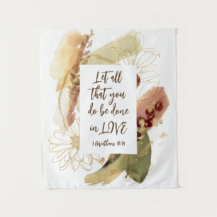 Tapete De Parede 1 Corinthians 16:14 Deixe que tudo o que você faz 