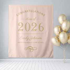 Tapete De Parede 2023 Elegante Rosa e Dourado Personalizado de Grad