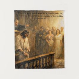 Tapete De Parede 2 Corinthians 5:21 Tapestry