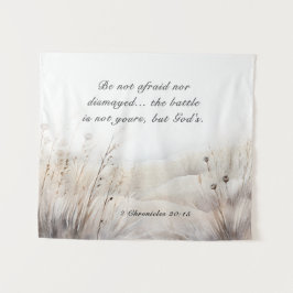 Tapete De Parede 2 Crônicas 20:15 A batalha é a Bíblia de Deus Vers