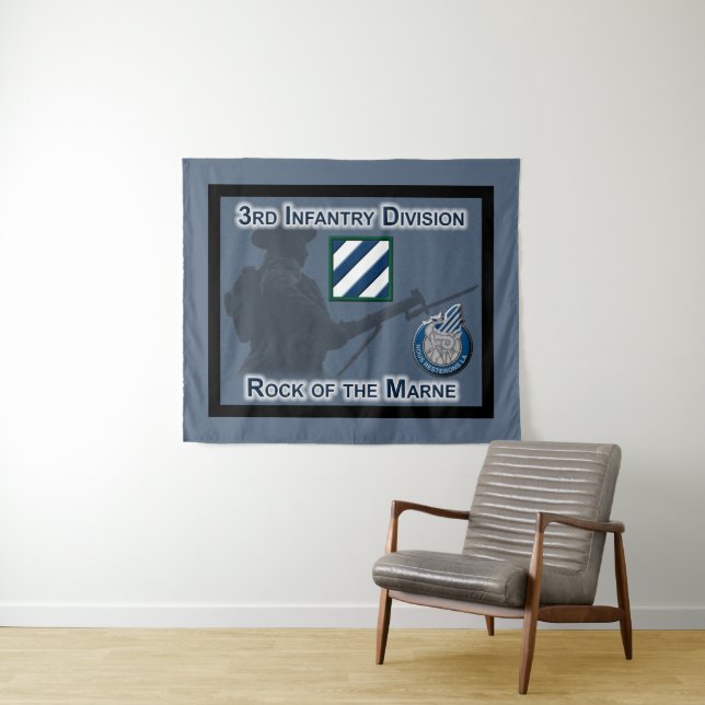 Tapete De Parede 3ª Divisão de Infantaria "Rock of Marne" (In Situ (Horizontal))