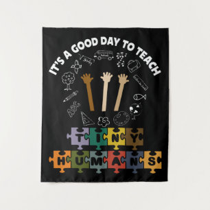 Tapete De Parede 3/4, é um bom dia ensinar seres humanos, professor