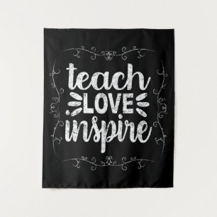 Tapete De Parede 3- Ensinar Camisa De Amor, Professor De Vintage Re