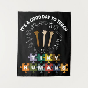 Tapete De Parede 4/4, é um bom dia ensinar seres humanos, professor