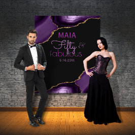 Tapete De Parede 50 e 50ª Festa de aniversário de Fundo de Fotograf