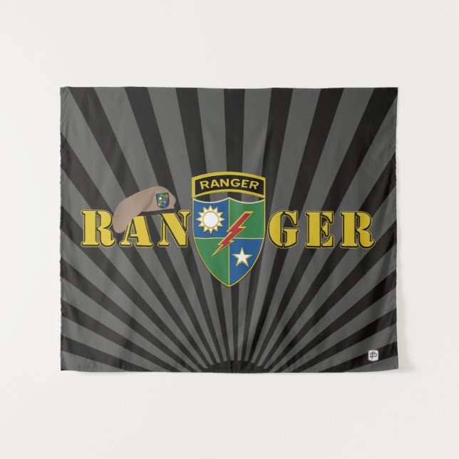 Tapete De Parede 75º Regimento Ranger  (Frente (Horizontal))