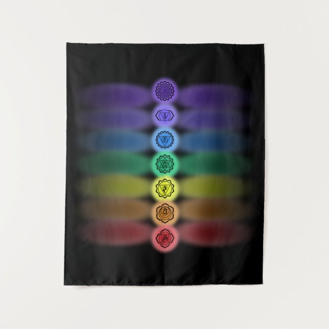 Tapete De Parede 7 chakras (Frente)