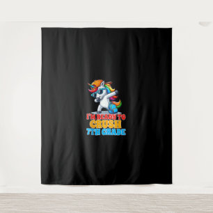 Tapete De Parede 7 Grau Dabbing Unicorn Estou pronto para esmagar s