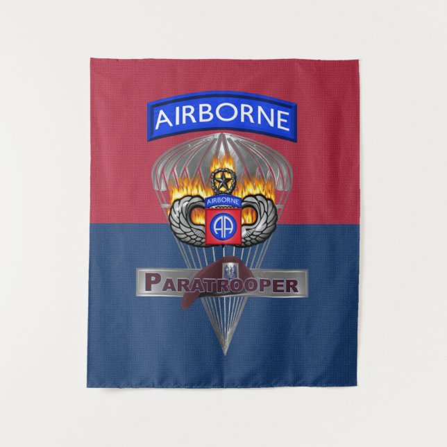 Tapete De Parede 82ª Divisão Aerotransportada  (Frente)