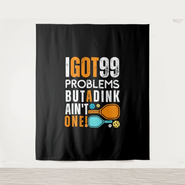 Tapete De Parede 99 problemas, mas não há um beijo (Frente)