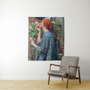 Tapete De Parede A Alma do Rosa, John William Waterhouse